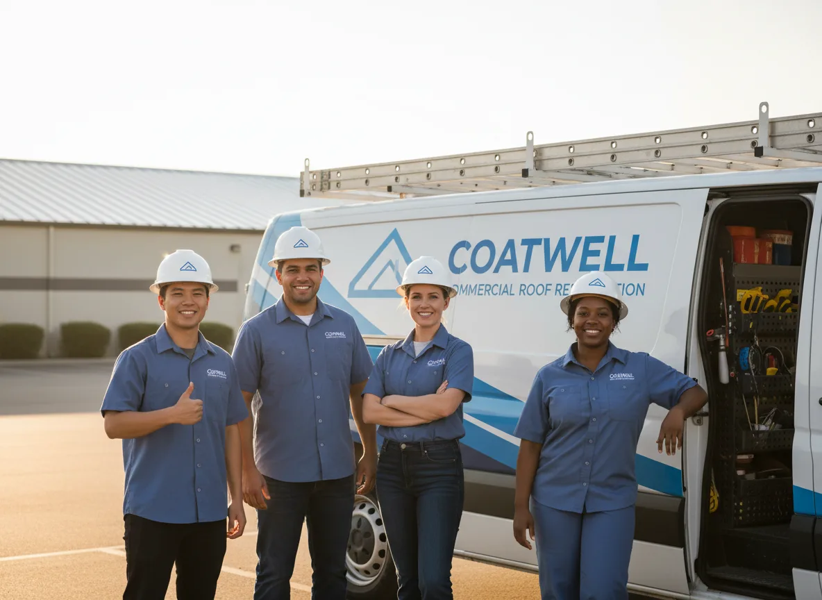 Commercial roof coating company in Seagraves, TX